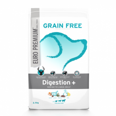 Euro Premium- Digestion+ Adulte 2,5kg (Grain free) 79% Protéines